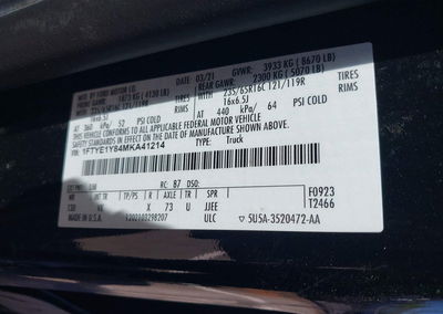 2021 Ford Transit-150, uszkodzenie: Prawy przód, Iaai lot 45153560, zdjęcie 9 z 17