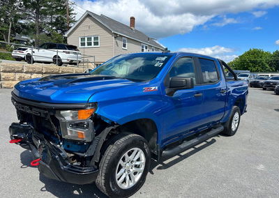 2022 Chevrolet Silverado K1500 Trail Boss Custom, Front End damage, Copart lot 55092876