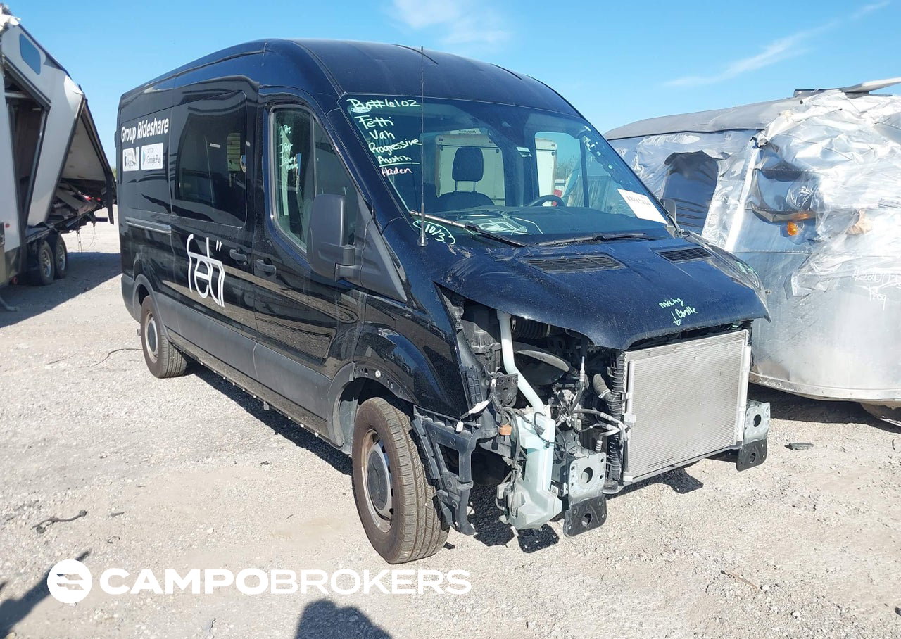 2024 Ford Van, Front End damage, Iaai lot 43813414