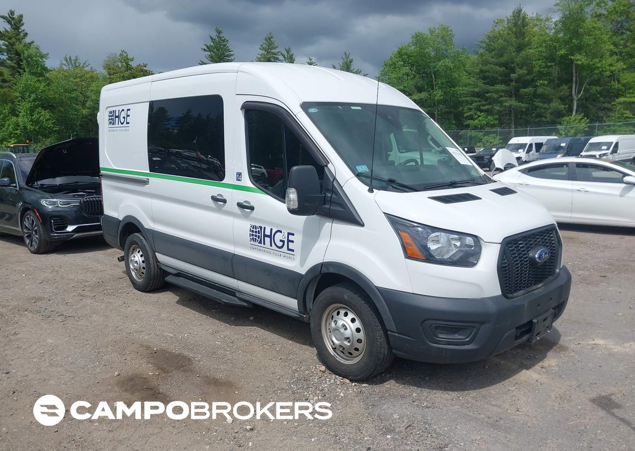 2023 Ford Transit-250, daño Trasero izquierdo, Iaai lote 45233183