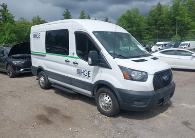 2023 Ford Transit-250, Left Rear damage, Iaai lot 45233183
