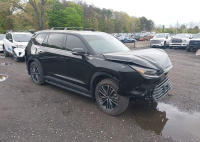 2026 Toyota Grand Highlander Hybrid Max Platinum, пошкодження: Front & Rear, Iaai лот 45056043