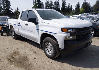 2019 Chevrolet Silverado 1500 Work Truck, daño Lateral izquierdo, Iaai lote 45014200, foto 1 de 21
