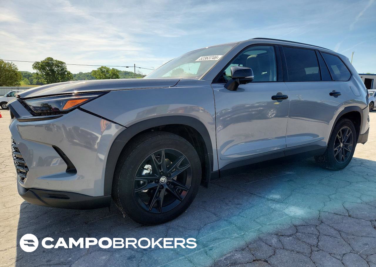 2026 Toyota All Other Grand Highlander Hybrid, пошкодження: Задня частина, Copart лот 52363746
