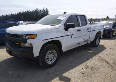 2019 Chevrolet Silverado 1500 Work Truck, daño Lateral izquierdo, Iaai lote 45014200, foto 2 de 21