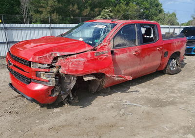 2020 Chevrolet Silverado K1500 Rst, daño Volcadura, Copart lote 51677196