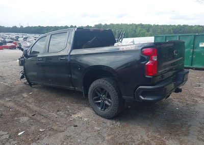 2022 Chevrolet Silverado 1500 4wd  Short Bed Lt Trail Boss, daño Frontal, Iaai lote 45048668, foto 3 de 16