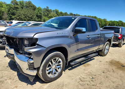 2020 Chevrolet Silverado K1500 Lt, daño Frontal, Copart lote 54215636