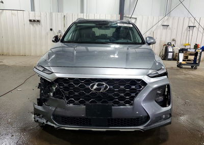 2019 Hyundai Santa Fe Ultimate 2.4l, Side damage, Copart lot 45581386, photo 5 of 15