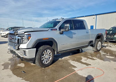 2022 Gmc Sierra K2500 Denali, Front End damage, Copart lot 77683495