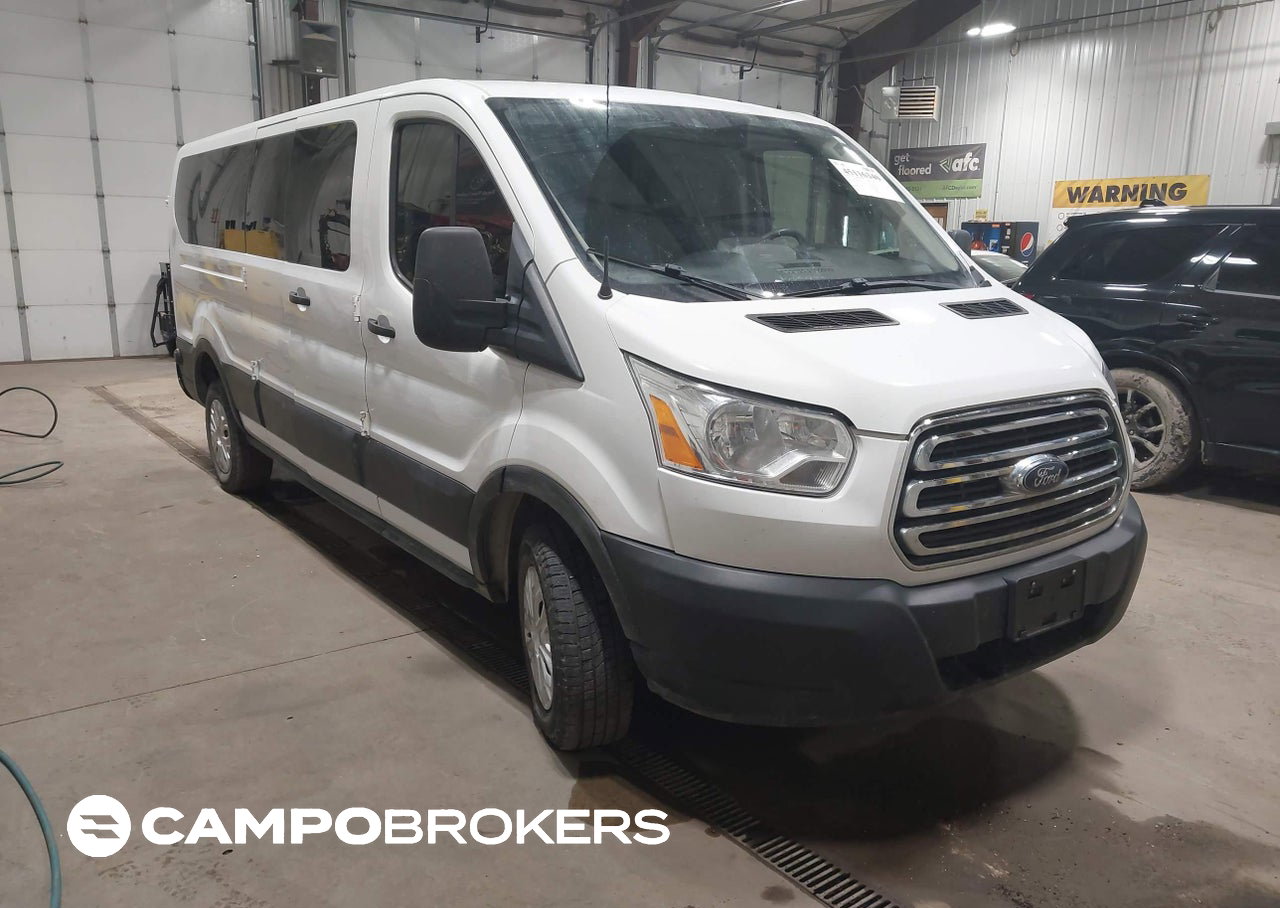 2019 Ford Transit-350 Xlt, daño Trasero, Iaai lote 45116340
