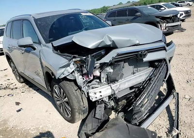 2026 Toyota Grand Highlander Hybrid Max Platinum, Front End damage, Copart lot 51891336, photo 14 of 15