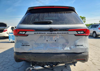 2026 Toyota All Other Grand Highlander Hybrid, пошкодження: Задня частина, Copart лот 52363746, фото 6 з 15