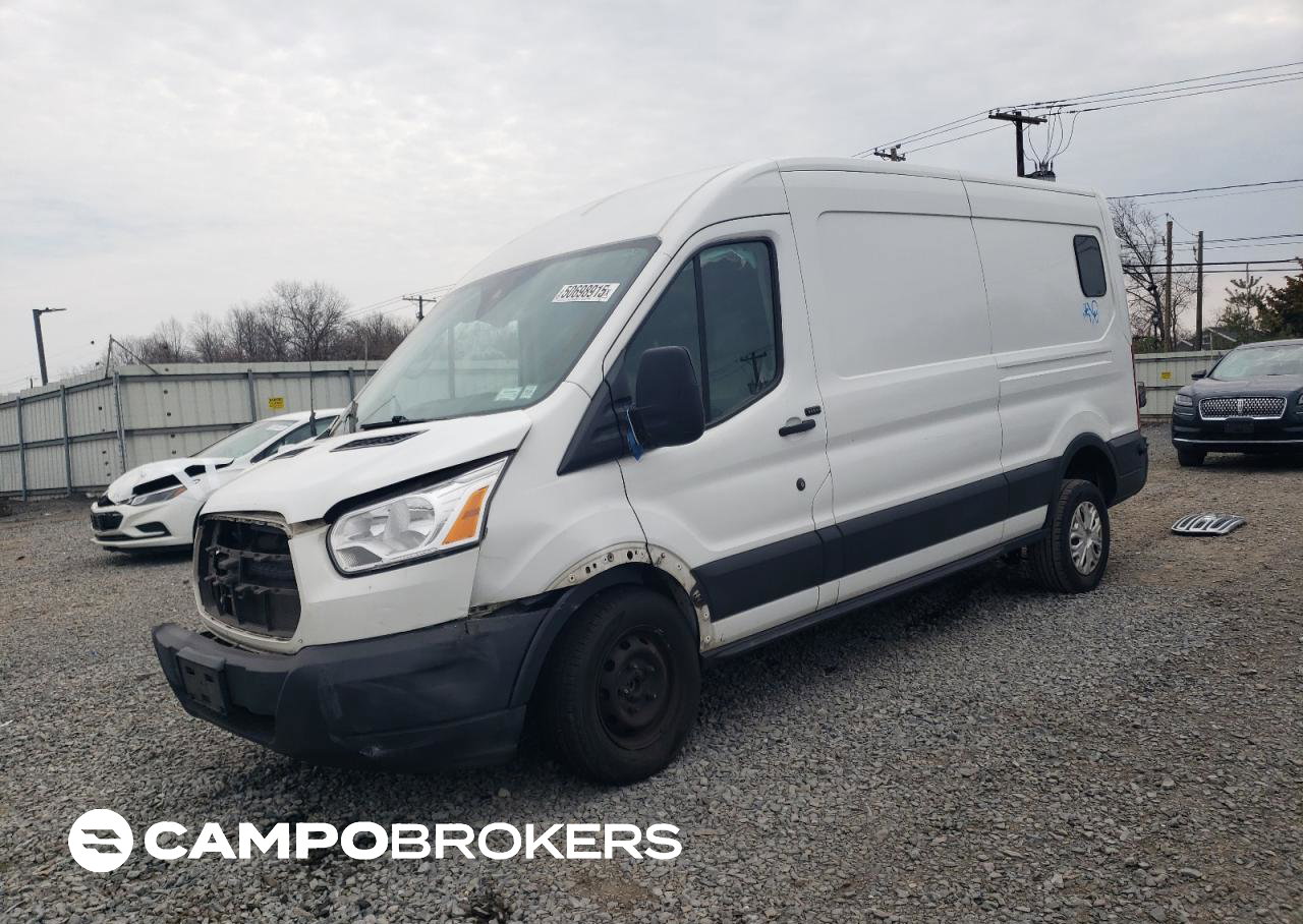 2019 Ford Transit T-350, daño Frontal, Copart lote 58006686