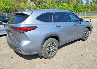 2021 Toyota Highlander Xle, пошкодження: Передня частина, Copart лот 51593876, фото 3 з 13