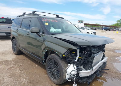 2025 Hyundai Santa Fe Hybrid Calligraphy, daño Lateral izquierdo, Iaai lote 44908076