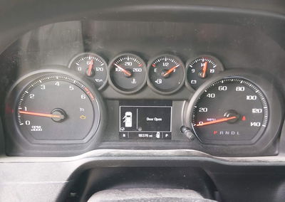 2019 Chevrolet Silverado 1500 Work Truck, daño Lateral izquierdo, Iaai lote 45014200, foto 7 de 21