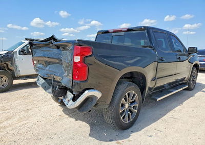 2021 Chevrolet Silverado C1500 Lt, daño Trasero, Copart lote 57564206, foto 3 de 12