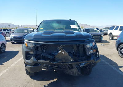 2025 Chevrolet Silverado 1500 4wd  Short Bed Custom Trail Boss, uszkodzenie: Przód, Iaai lot 45043520, zdjęcie 12 z 16