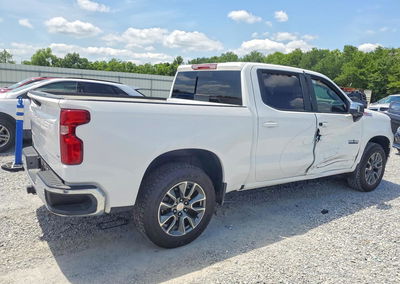 2026 Chevrolet Silverado K1500 Lt, daño Lateral, Copart lote 53732406, foto 3 de 12