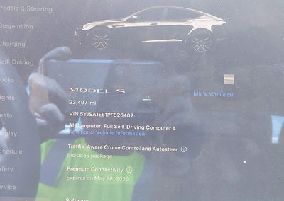 2023 Tesla Model S, пошкодження: Front & Rear, Iaai лот 45136120, фото 7 з 19
