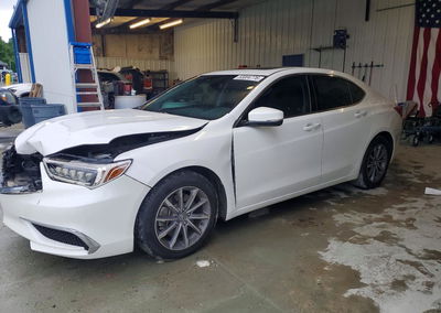 2018 Acura Tlx Tech, daño Frontal, Copart lote 53004776