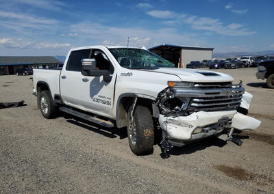 2021 Chevrolet Silverado K3500 High Country, пошкодження: Передня частина, Copart лот 78274715, фото 4 з 12