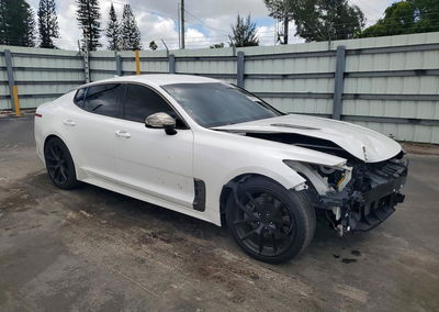 2022 Kia Stinger Gt Line, uszkodzenie: Przód, Copart lot 54409956, zdjęcie 4 z 12