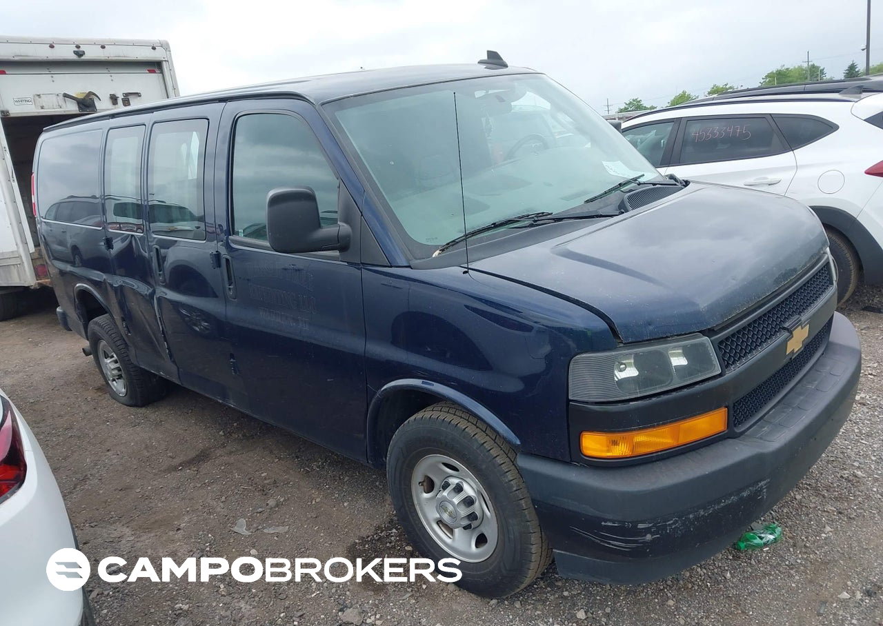 2020 Chevrolet Express Cargo Rwd 2500 Regular Wheelbase Wt, пошкодження: Normal Wear & Tear, Iaai лот 45332959