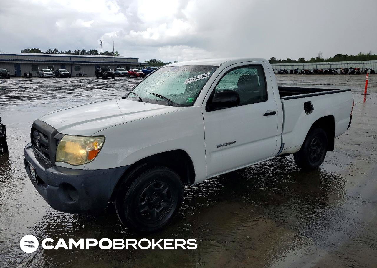 2008 Toyota Tacoma Base, uszkodzenie: Tył, Copart lot 47733186