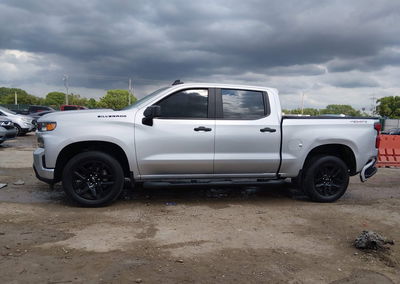 2021 Chevrolet Silverado 1500 4wd  Short Bed Custom, Rear damage, Iaai lot 45164638, photo 14 of 16