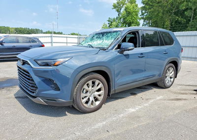 2026 Toyota Grand Highlander Limited, пошкодження: Передня частина, Copart лот 59540006