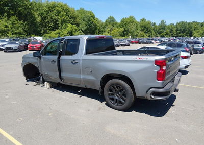 2024 Chevrolet Silverado 1500 4wd  Standard Bed Custom, Left Side damage, Iaai lot 45286110, photo 3 of 17