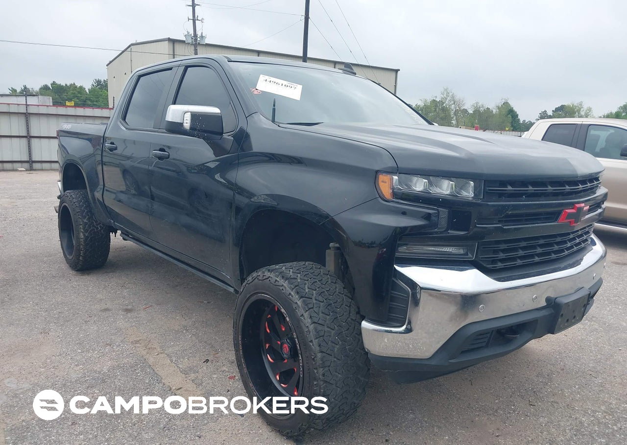2020 Chevrolet Silverado 1500 4wd  Short Bed Lt, Right Front damage, Iaai lot 44961097