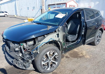 2024 Kia Sportage Ex, Left Side damage, Iaai lot 45170871, photo 6 of 20