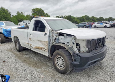 2020 Chevrolet Silverado C1500, пошкодження: Передня частина, Copart лот 58111076, фото 4 з 13