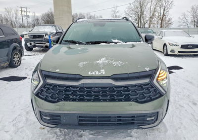 2024 Kia Sportage X-line Prestige, Side damage, Copart lot 98898575, photo 5 of 14