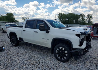 2020 Chevrolet Silverado K2500 Custom, пошкодження: Передня частина, Copart лот 57297696, фото 4 з 13