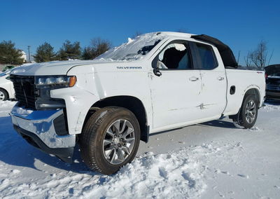 2020 Chevrolet Silverado 1500 4wd  Standard Bed Lt, пошкодження: Left & Right Side, Iaai лот 44236503, фото 2 з 16