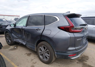2022 Honda Cr-v Awd Ex-l, пошкодження: Лівий бік, Iaai лот 45079359, фото 14 з 20