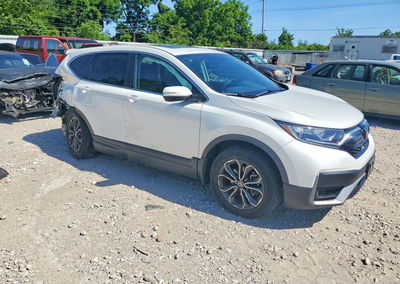 2021 Honda Cr-v Exl, пошкодження: Днище, Copart лот 56145626, фото 4 з 15