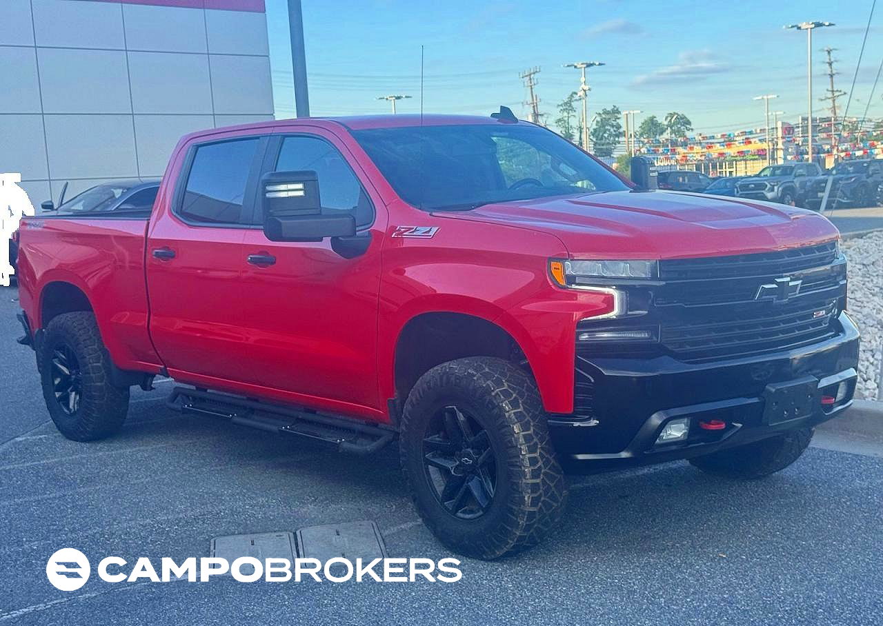 2021 Chevrolet Silverado K1500 Lt Trail Boss, uszkodzenie: Drobne wgniecenia/zarysowania, Copart lot 57273946
