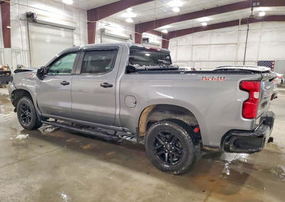2021 Chevrolet Silverado K1500 Trail Boss Custom, daño Frontal, Copart lote 48280326, foto 2 de 14