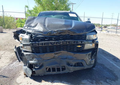 2022 Chevrolet Silverado 1500 Ltd 4wd  Standard Bed Custom, uszkodzenie: Przód, Iaai lot 44913941, zdjęcie 12 z 16