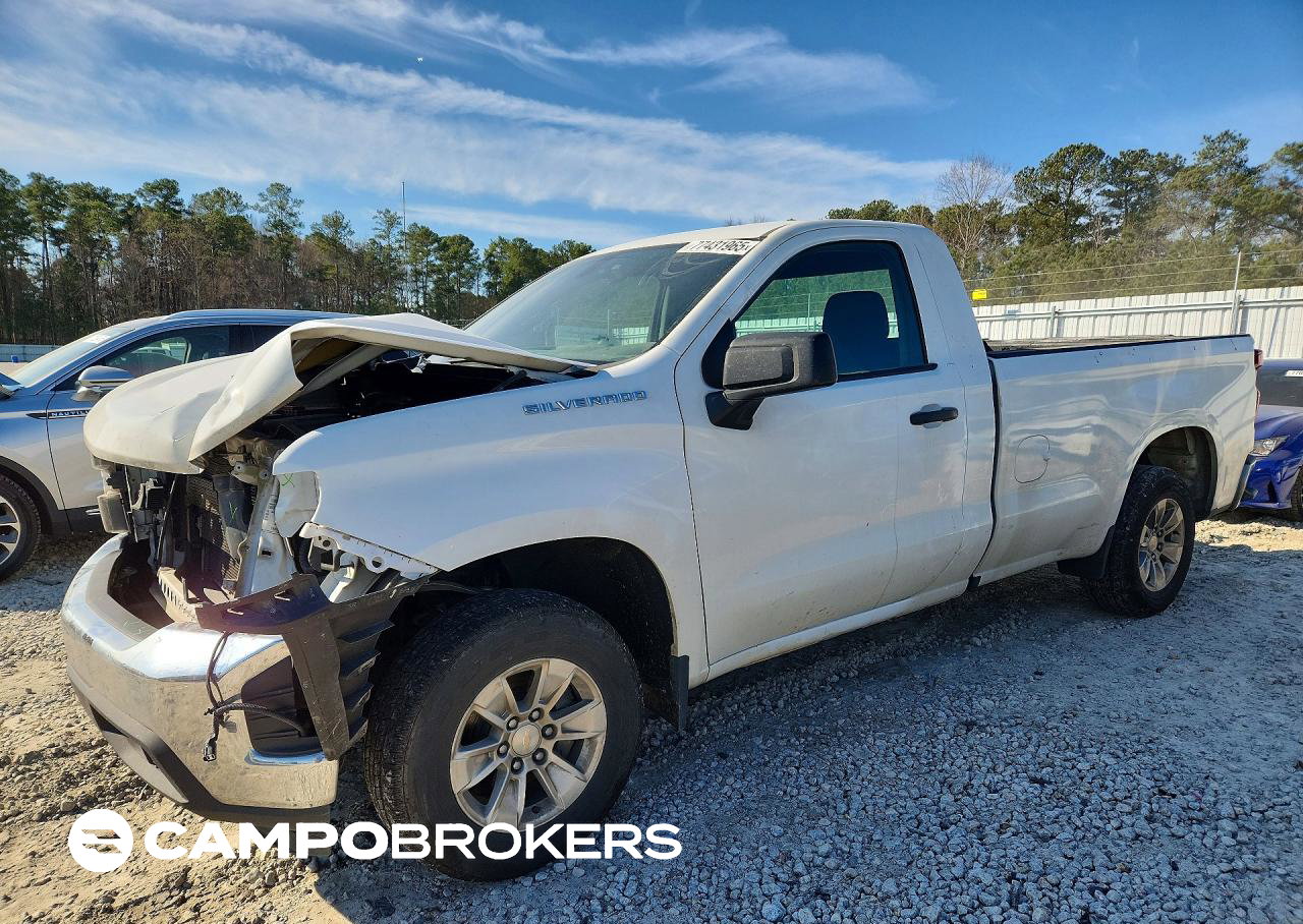 2021 Chevrolet Silverado C1500, uszkodzenie: Przód, Copart lot 77431965