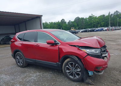 2020 Honda Cr-v 2wd Ex-l, пошкодження: Передня частина, Iaai лот 45120732, фото 14 з 17