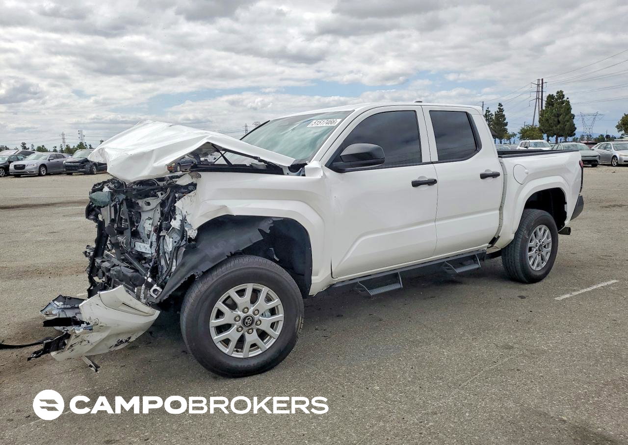 2025 Toyota Tacoma Sr, daño Frontal, Copart lote 51517466