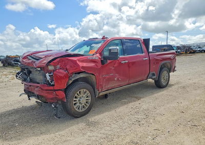2021 Chevrolet Silverado K3500 High Country, Front End damage, Copart lot 57226456