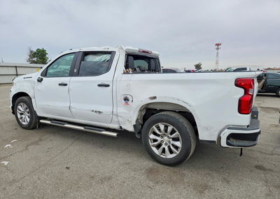 2021 Chevrolet Silverado C1500 Custom, daño Trasero, Copart lote 55213796, foto 2 de 12