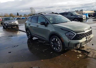 2023 Kia Sportage X-line Prestige, пошкодження: Задня частина, Copart лот 97978965, фото 13 з 14